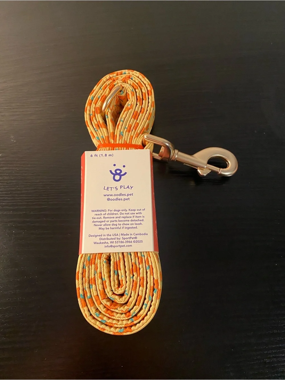 Oodles Sweet Citrus Dog Walking 3 Piece Set Large